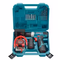 کیت و ست دریل شارژی RS 8012 رونیکس 12 ولت دو باطری