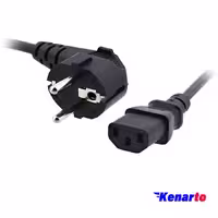 کابل برق کامپیوتر گیگا فلکس 16 آمپر (ماینر)مدل C13 طول 1.5 متر