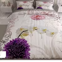 سرویس روتختی ترکسان دو نفره  تک رو 6تکه طرح D5