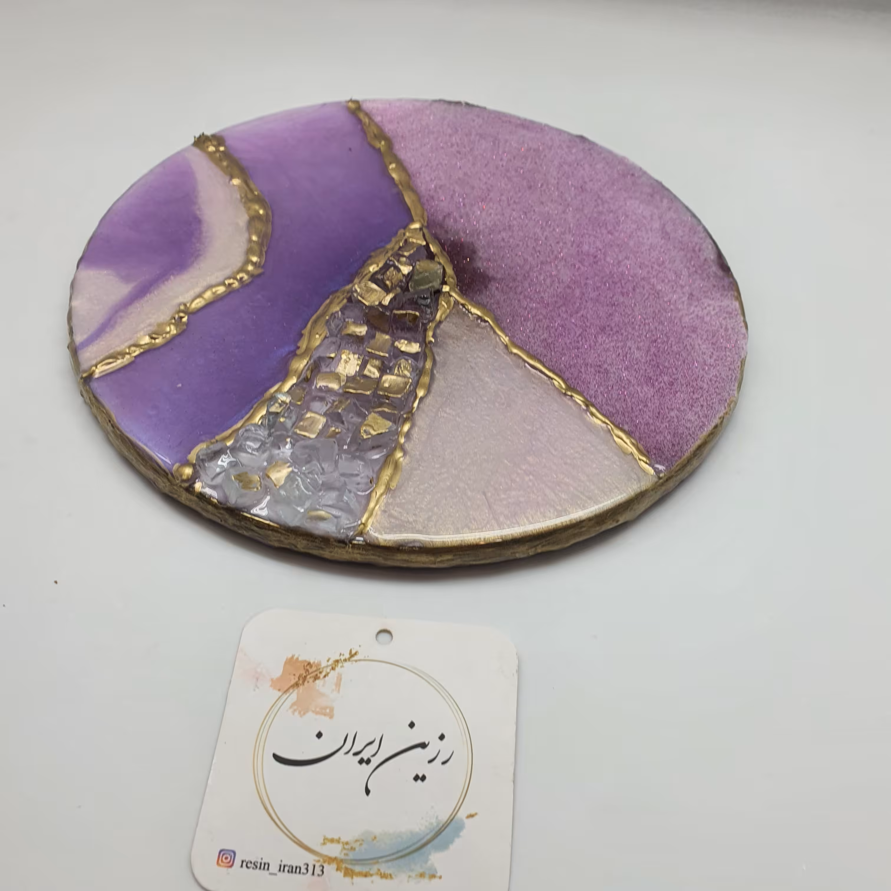 تابلوهای رزینی بنفش 