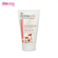 ژل شست و شو پوست خشک و حساس درمالاین حجم 150ml