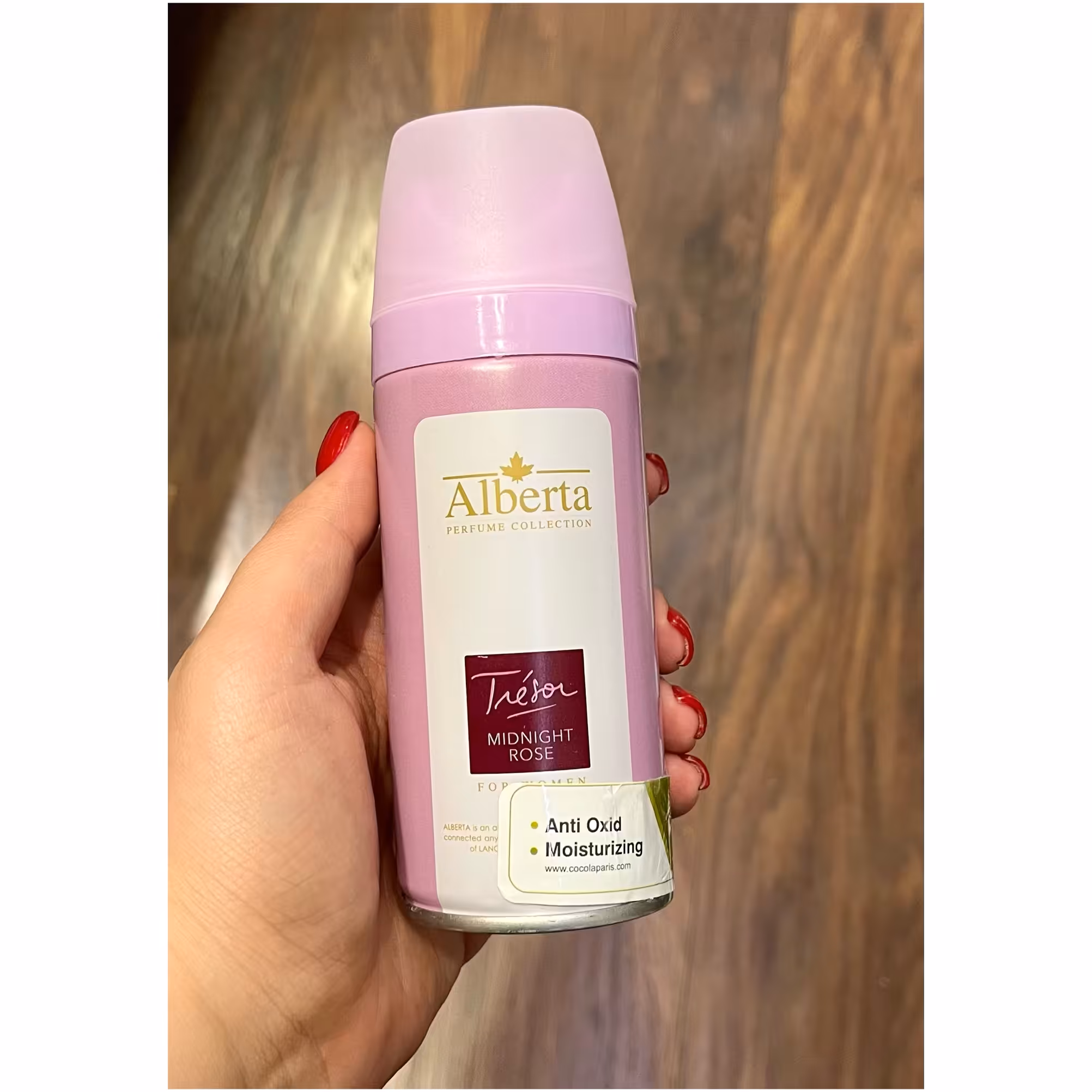 اسپری بدن آلبرتا زنانه (MIDNIGHT ROSE- LANCOME)