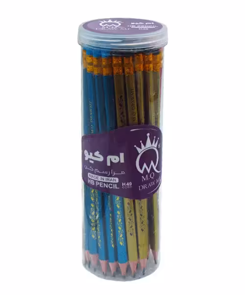 مدادمشکی ام کیو سه گوش متالیک (48عددی) کد H49