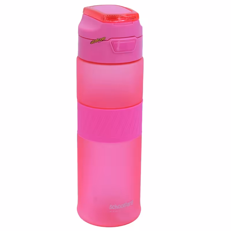 قمقمه گریپ صورتی کد 9352 اسکول فنس SCHOOLFANS