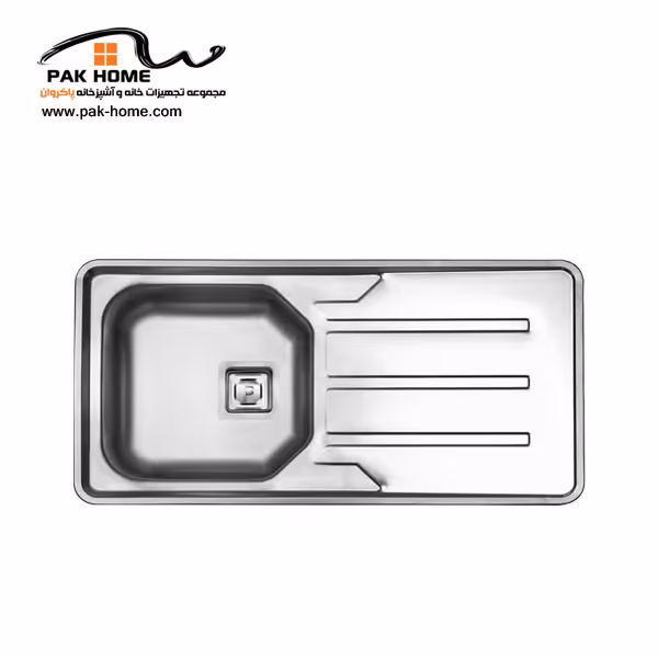 سینک استیل البرز 180 توکار