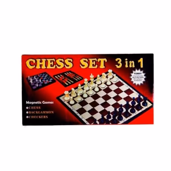 شطرنج مدل آهنربایی مدل 3in1