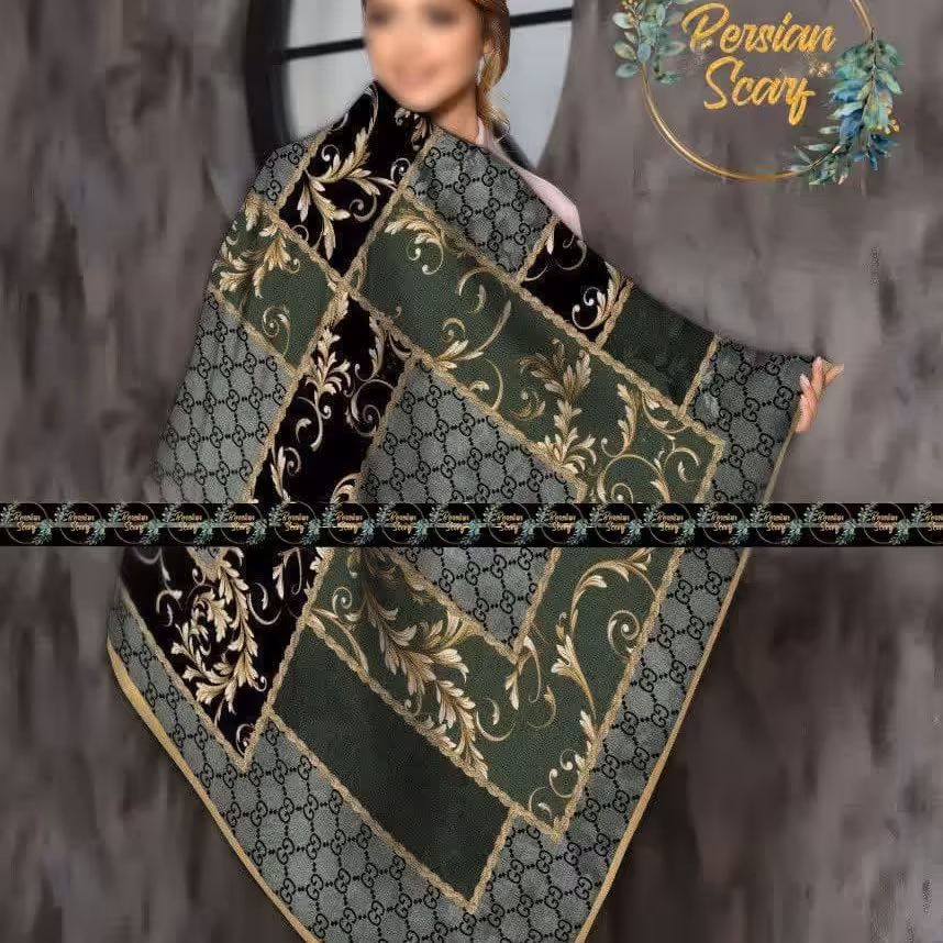 روسری سوپر نخ قواره دار