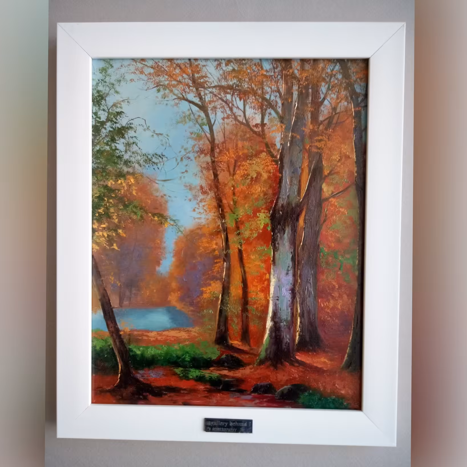 تابلو  نقاشی منظره  رنگ روغن