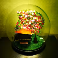 چراغ خواب پیانو بهاری چراغ خواب مدرن دکوراتیو با طرح گلبهاری هدیه خاص اتاق خواب - فروشگاه اینترنتی گشنیز