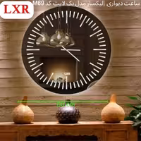 ساعت دیواری اِلیکسار مدل بک لایت کد M69 ساعت دیواری بزرگ و جدید(پسکرایه)