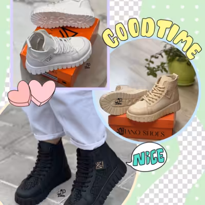 کتانی ساقدار مدل gashami