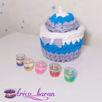 سبد تریکو سیسمونی دربدار مناسب سبد برس و پنبه و یا سبد جامدادی دربدار