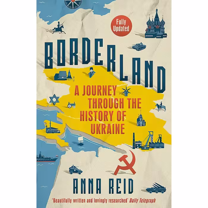 کتاب زبان اصلی Borderland اثر Anna Reid انتشارات Westview Press