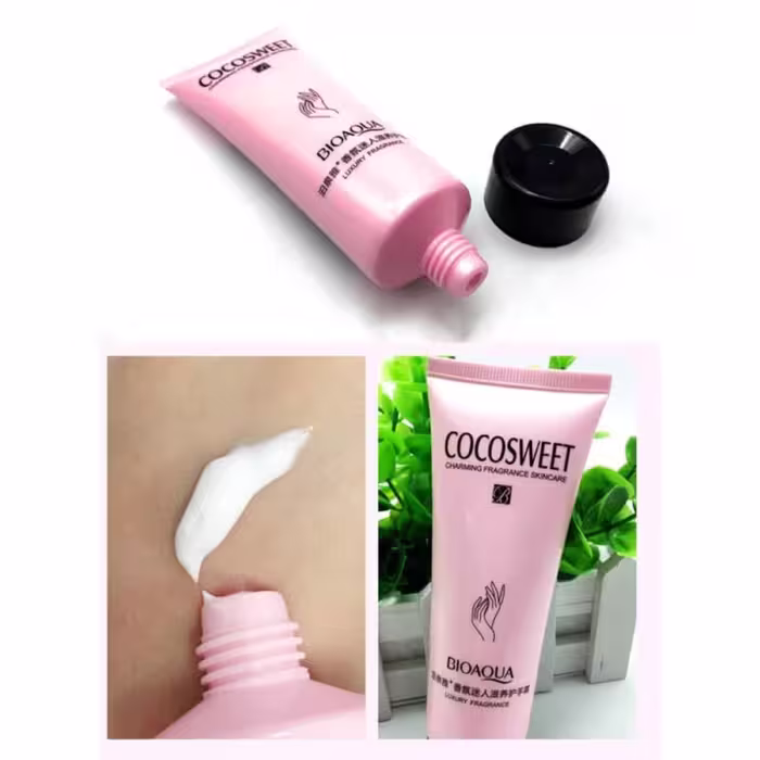 کرم دست کوکو سوییت بیوآکوا نرم کننده و مرطوب کننده 80 گرمی  BIOAQUA