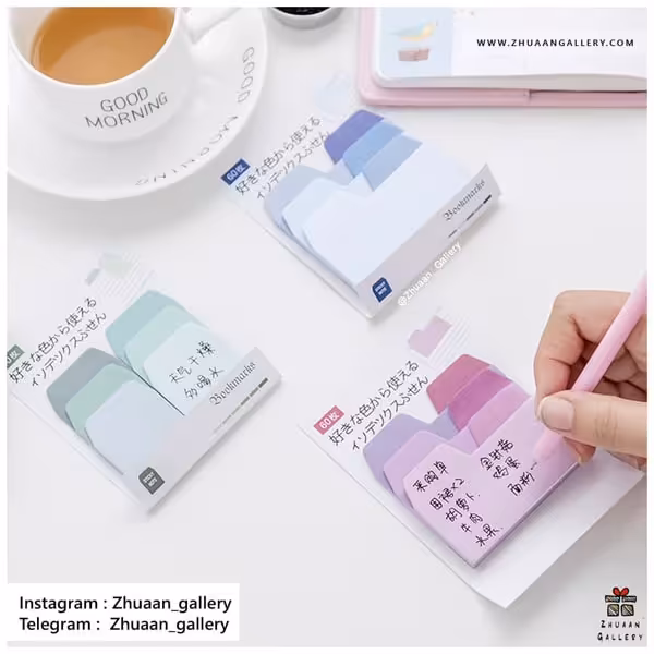 استیکی نت PASTEL INDEX پاستلی مینیمال