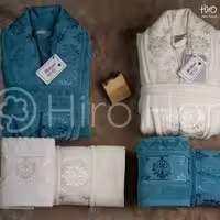 ست حوله عروس و داماد 10 تیکه مودنا