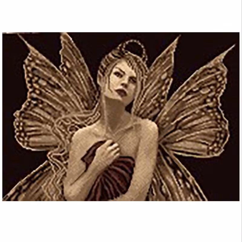 کد 21012 - نخ و نقشه کامپیوتری تابلو فرش عرشیان طرح آموزشی