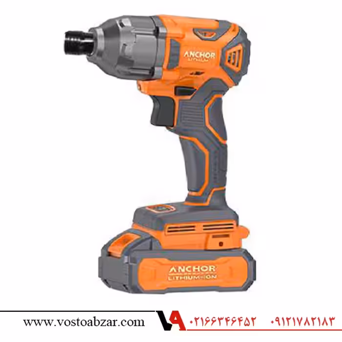 پیچ گوشتی ضربه ای 20 ولت (براشلس) آنکور مدل DCL1