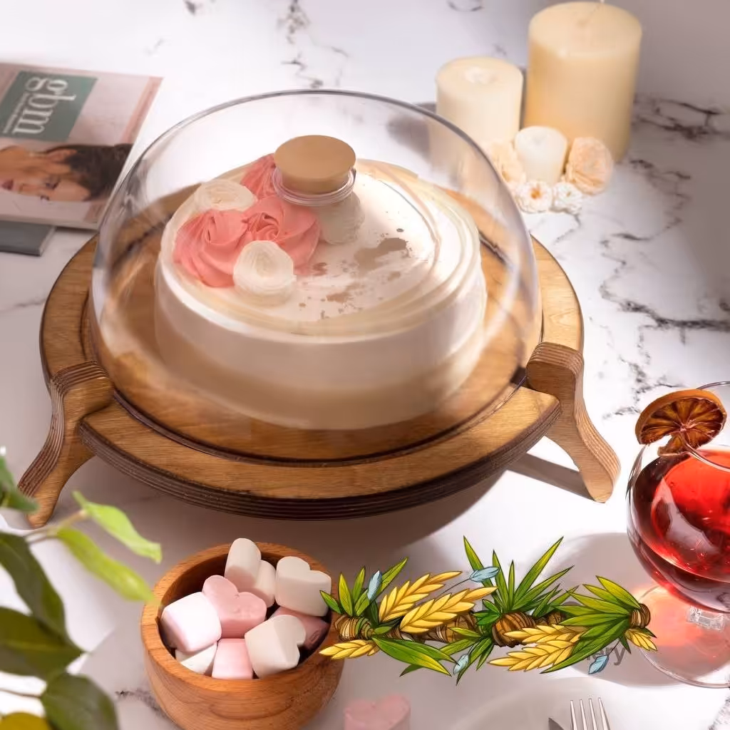 کاپ کیک چوبی