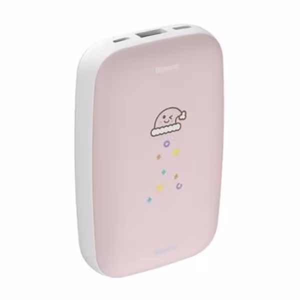 شارژر همراه و گرم کن دستی باسئوس مدل PPALL-CXQ04 ظرفیت 10000 میلی آمپر ساعت