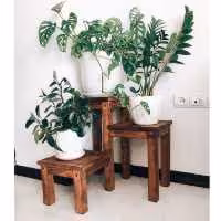 استند گلدان روستیک دکور مدل i7 