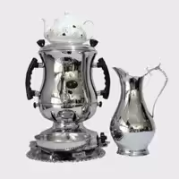 سرویس سماور گازی افسون سه کاره رز 