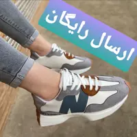 کتونی نیوبالانس NB New Balance  پرطرفدار باکیفیت طوسی سفید ان طوسی N طوسی تاینی فقط 36 موجوده 