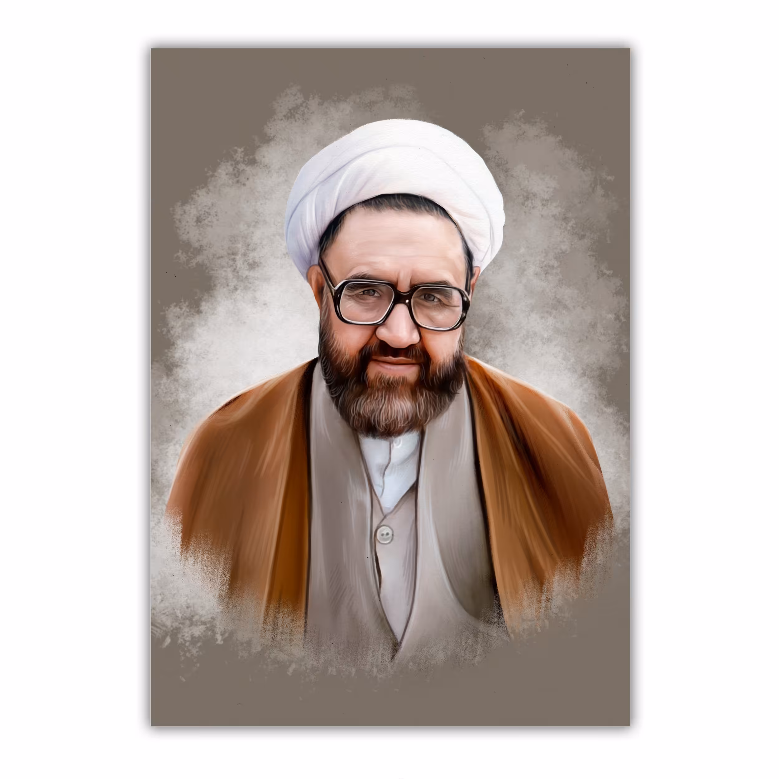 تابلو شاسی مدل شهید مرتضی مطهری سایز 14 در 20 کد 62