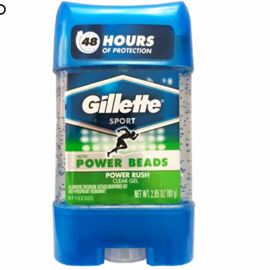 استیک دئودورانت ژله ای مردانه ژیلت مدل Power Rush حجم 100 میل
