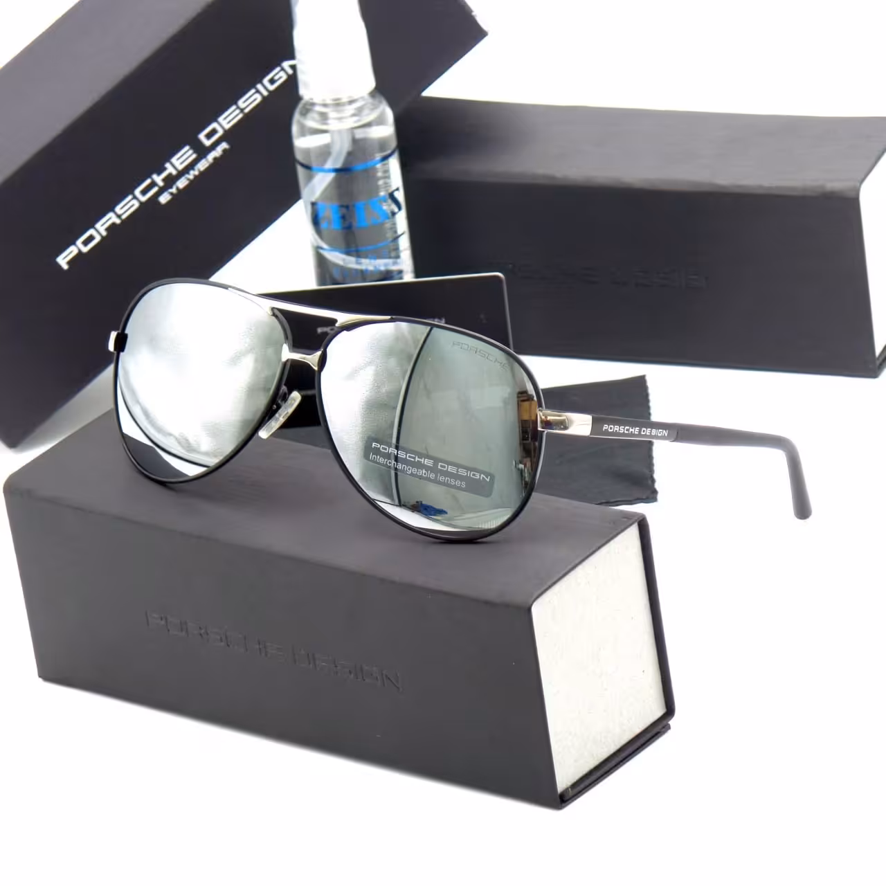 عینک آفتابی خلبانی آینه ای پورشه دیزاین مردانه PORSCHE DESIGN