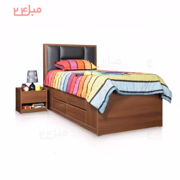 تخت خواب یک نفره مدل :DH12