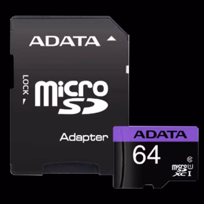 کارت حافظه microSDXC ای دیتا مدل Premier V10 A1 کلاس 10 استاندارد UHS-I سرعت 80