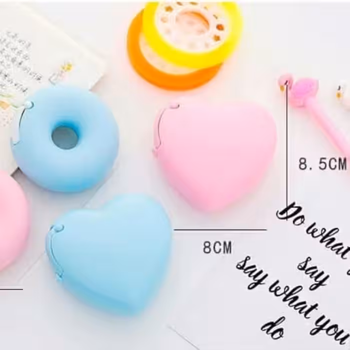 جاچسبی طرح قلب رنگ آبی