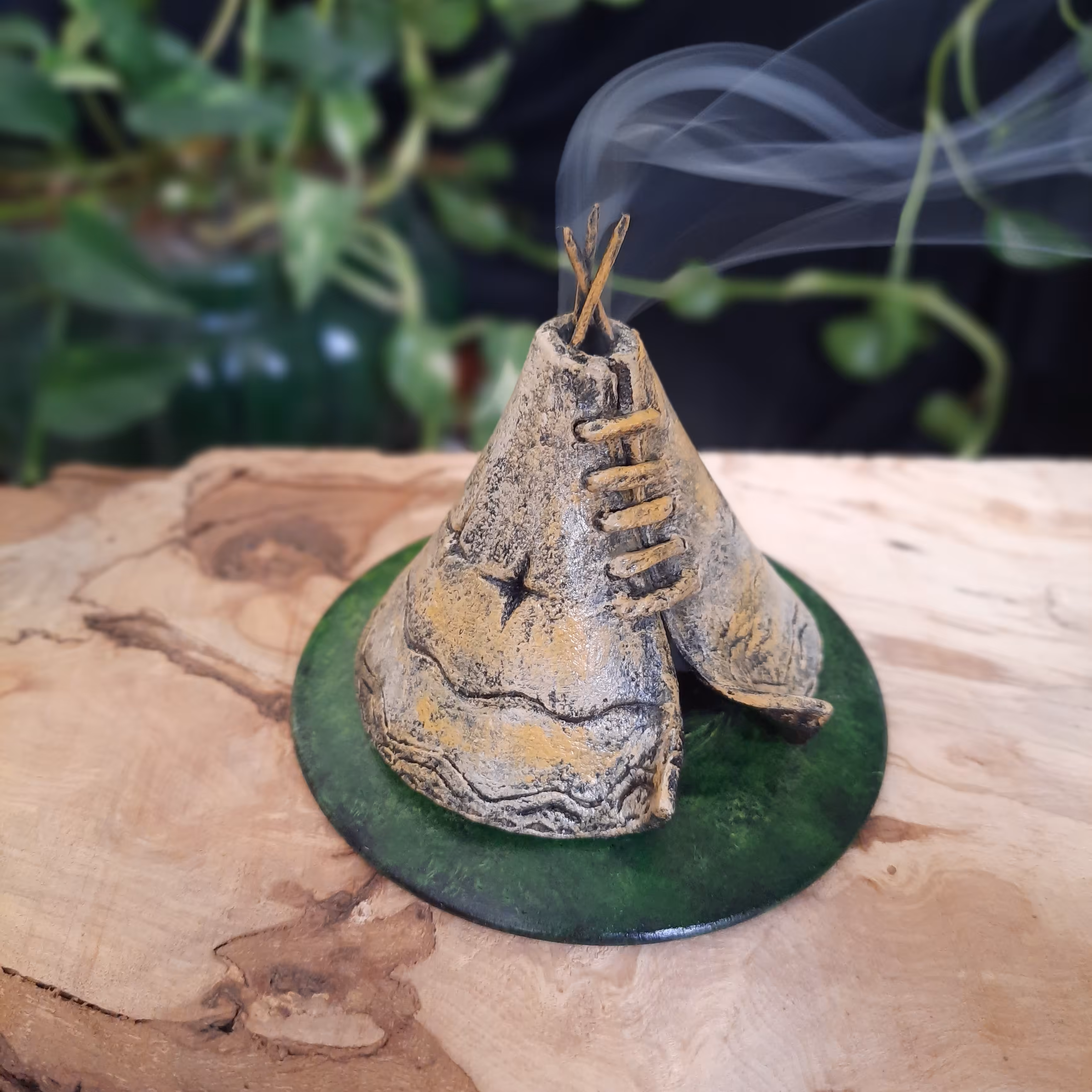 جاعودی دستساز، کلبه سرخپوستی