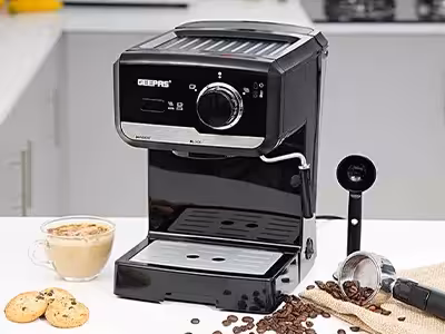 اسپرسو ساز جیپاس GCM 6108 با ضمانت اصالت و سلامت کالا به همراه 12 ماه گارانتی