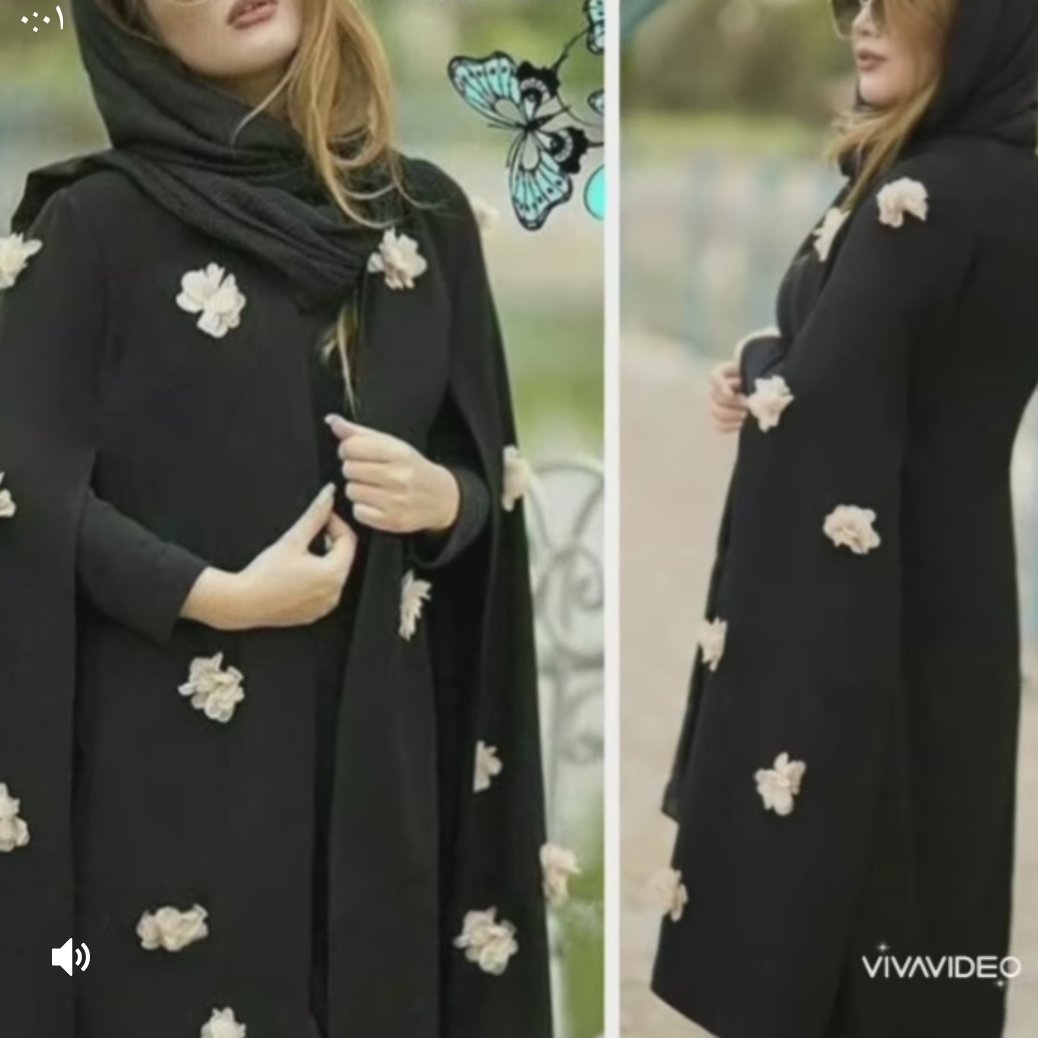پانچ غزاله جنس کرپ اسکاچی تک رنگ مشکی سایز از 38 تا 48 در 3 سایز 1و 2و 3 