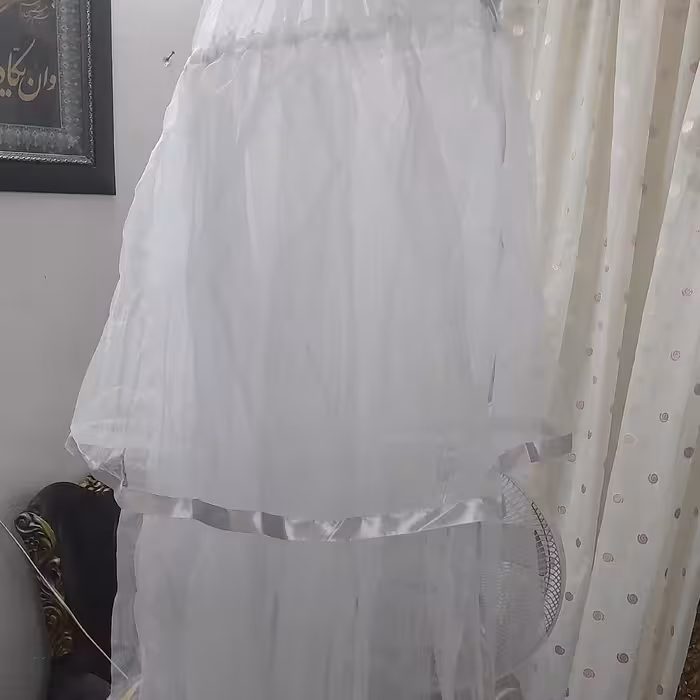 توربالای تخت یک نفره کودک ونوجوان برنداتا بانوارنقره ای ابعاد 6متردر3مترمناسب برای خوابی راحت 