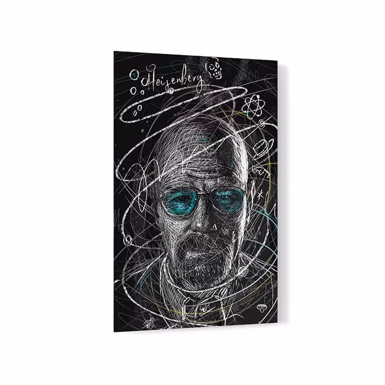 تابلو عکس طرح هایزنبرگ