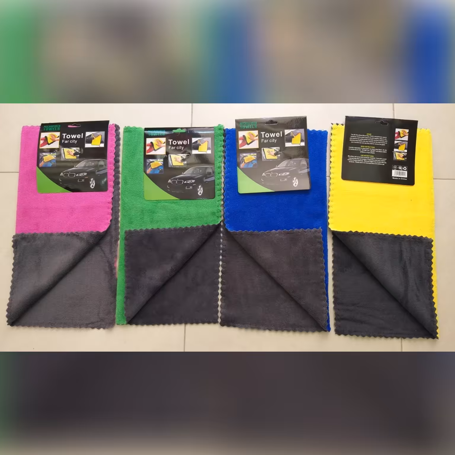 دستمال دو رو اعلا برای گردگیری و نظافت و ابگیری فوق العاده زیاد