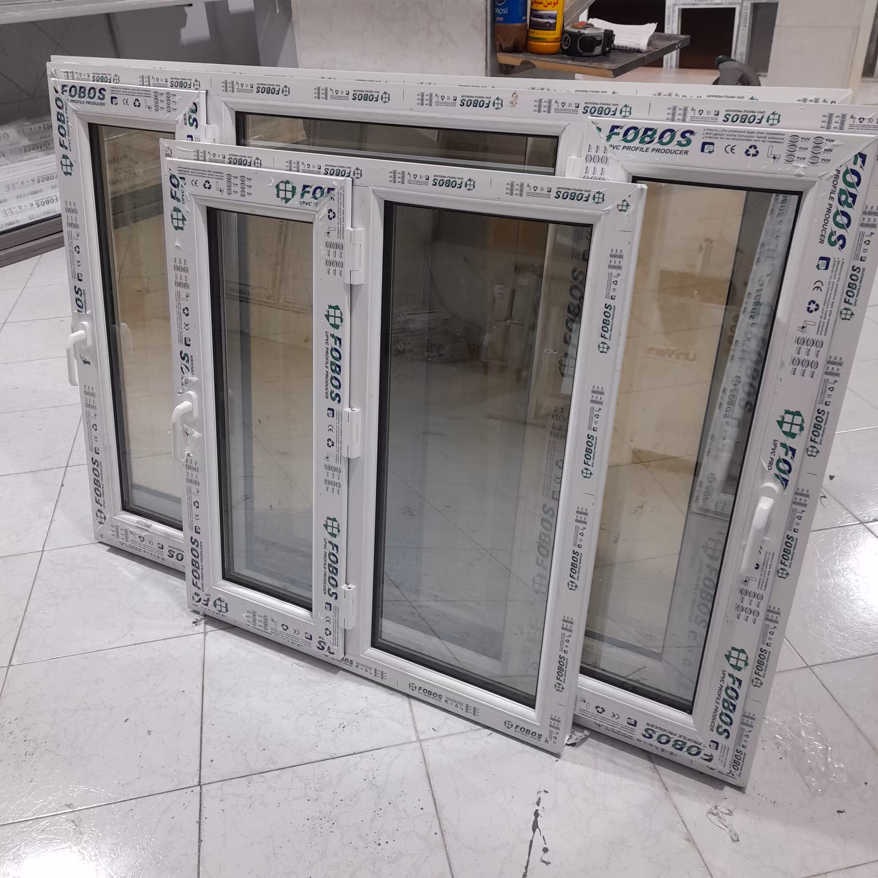 پنجره دوجداره یوپی وی سی وینتک فوبوس ویتانوا  هارمونی سولاماندر  upvc یو پی وی سی 