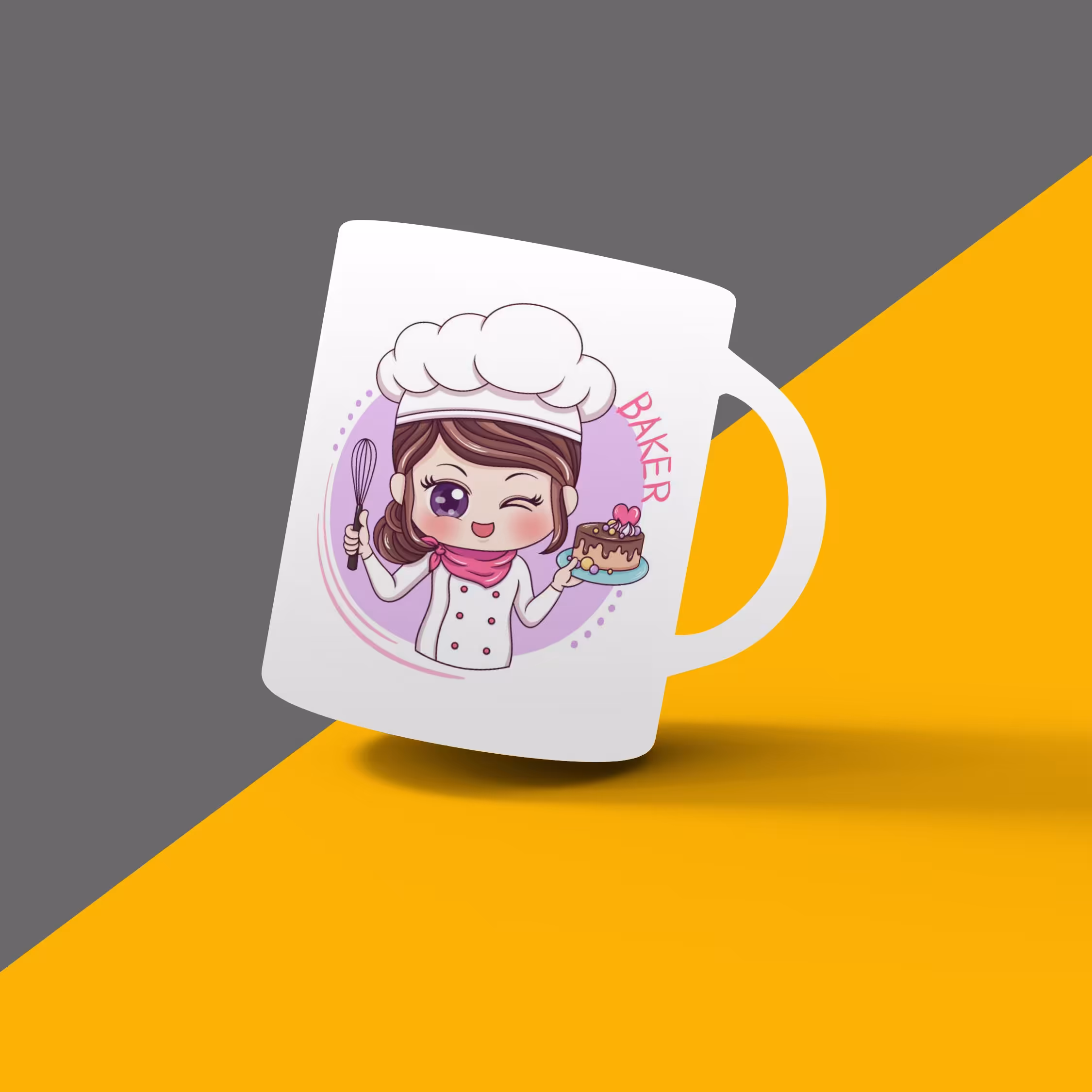 ماگ طرح آشپز کد382