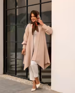 مانتو مجلسی کرپ مدل مدل یاسمن مغزیدوزی