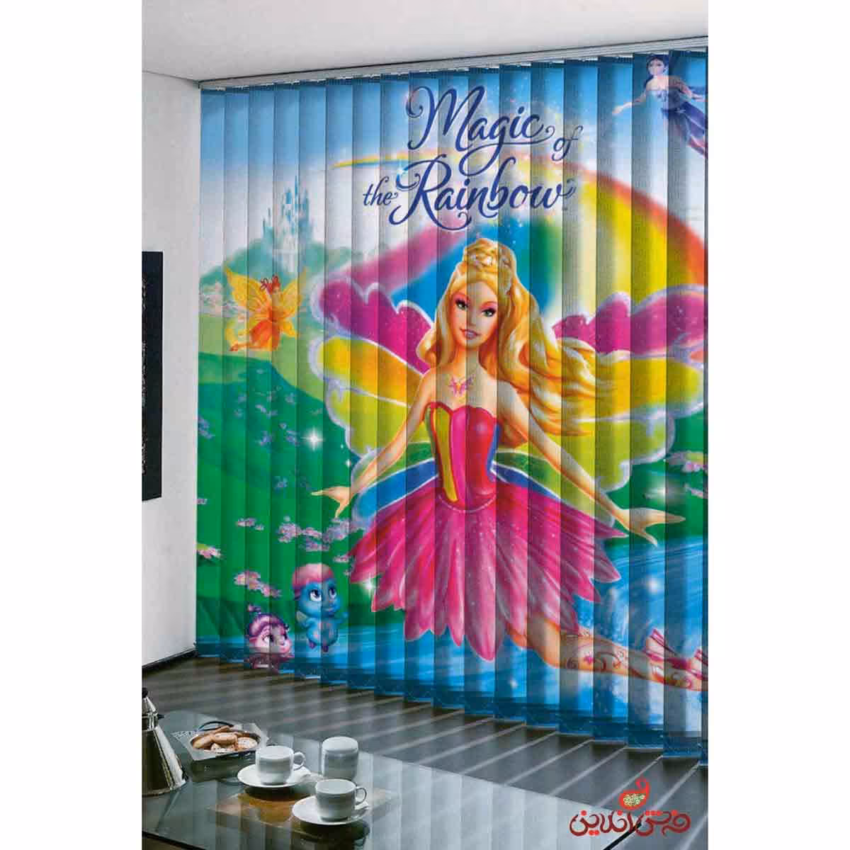 پرده لوردراپه تصویری کودک باربی کد 762