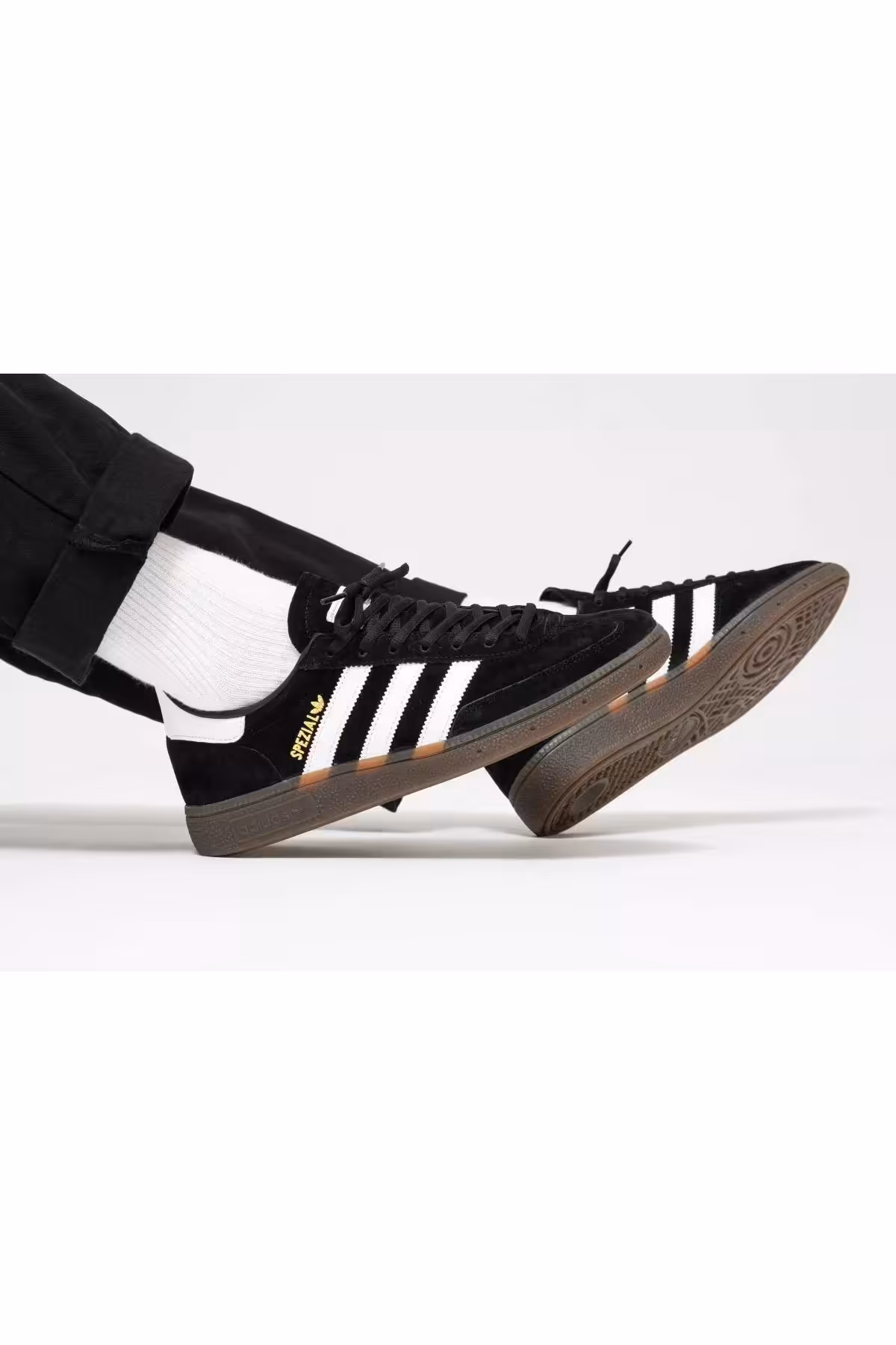 اسنیکر مشکی مردانه کفش روزانه سیاه اورجینال adidas