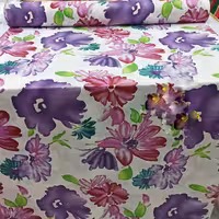 پارچه ملحفه طرح گل با عرض 240 سانتی متر