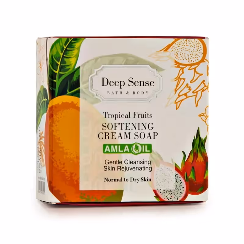 صابون کرمی دیپ سنس مناسب پوست خشک و نرمال حجم 75mL