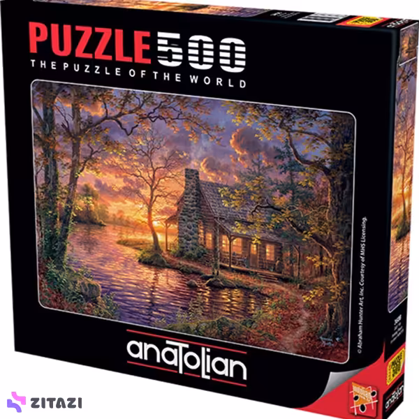 پازل 500 تکه آناتولین طرح Secret Place کد 3608 Anatolian