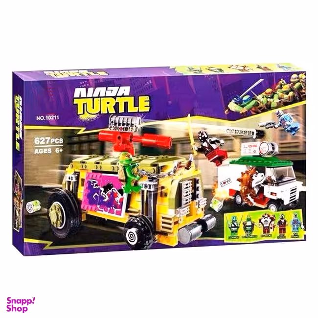 ساختنی مدل Ninja Turtule طرح کامیون کد 10211
