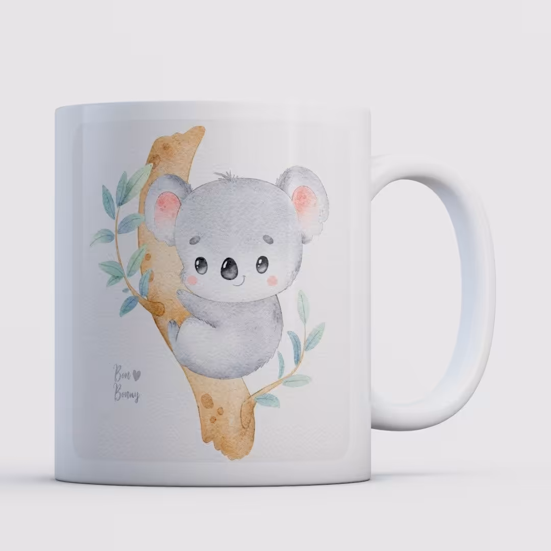 لیوان ماگ سرامیکی مدل کوالا4