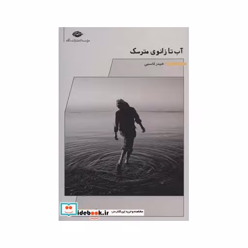 کتاب آّب تا زانوی مترسک (مجموعه شعر) اثر حیدر کاسبی